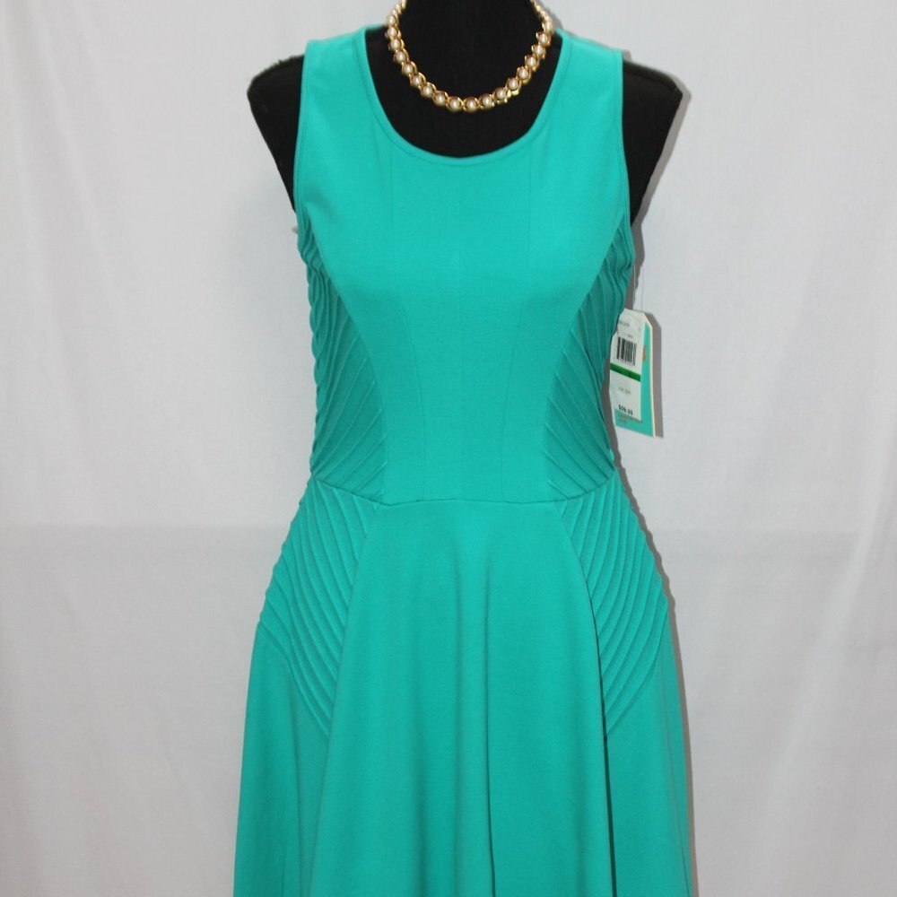 NWT Gianni Bini Teal Green Sleeveless Dress